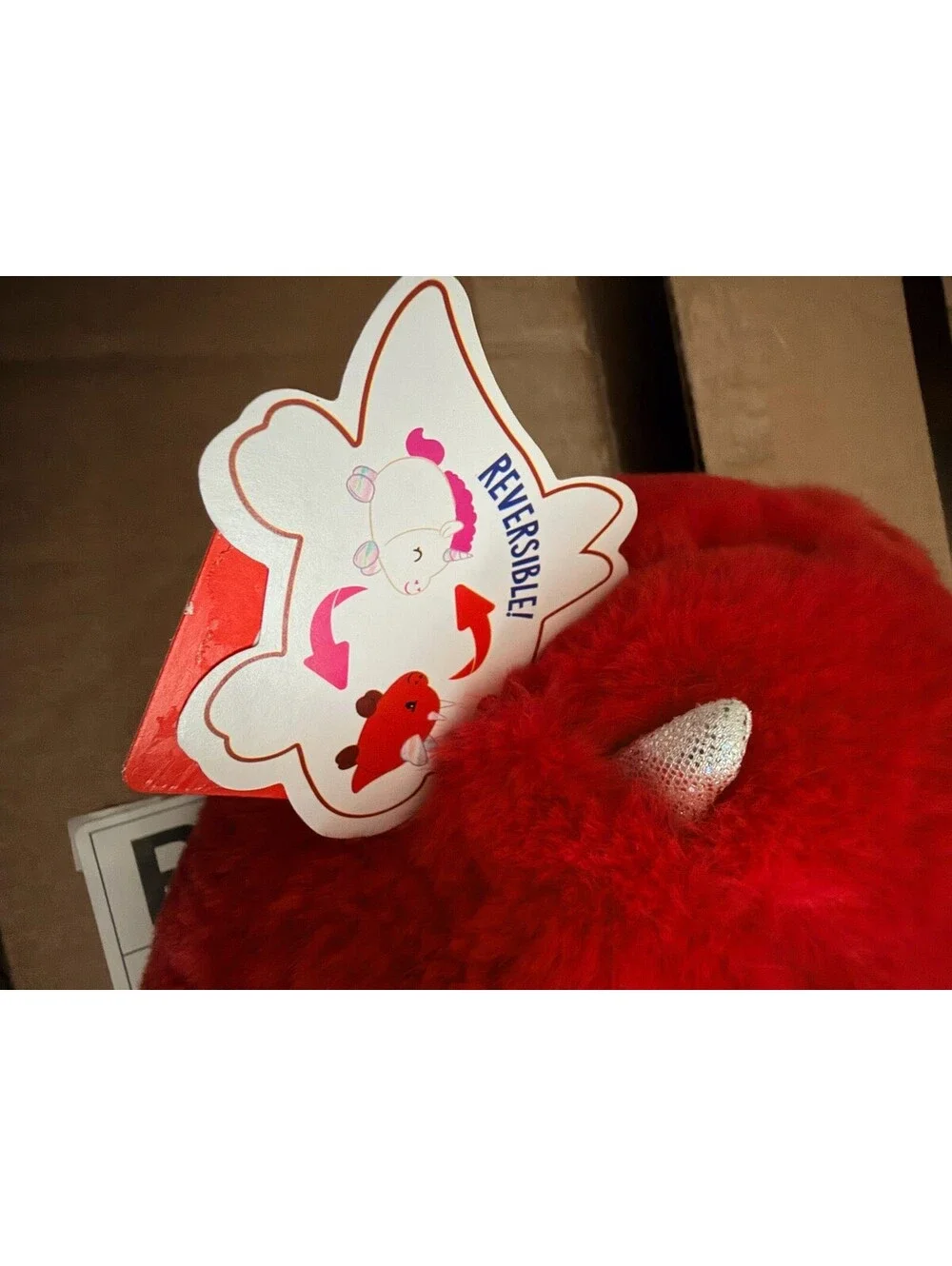 Aurora Reversible Plush Unicorn to Dragon Flip Stuffed Animal Toy qty 2